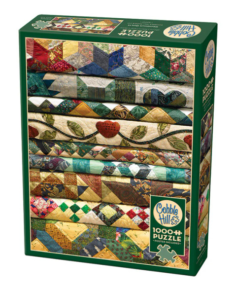 Grandma's Quilts 1000 piece puzzle