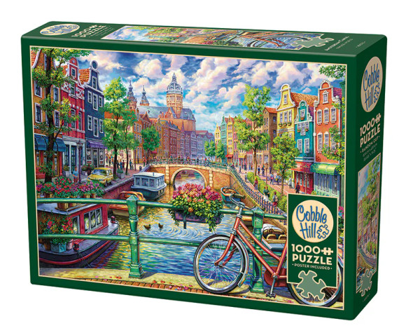 Amsterdam Canal 1000 piece puzzle