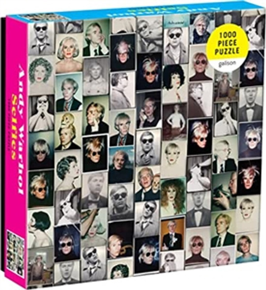 Andy Warhol Selfies 1000 Piece Puzzle