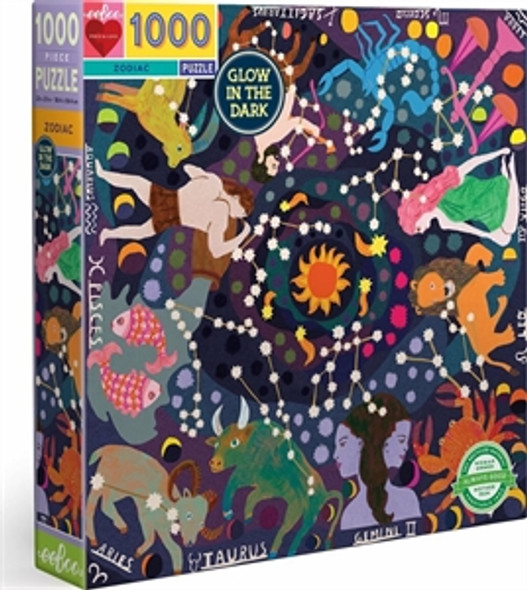 Zodiac Constellation Glow in the Dark 1000 Piece Puzzle