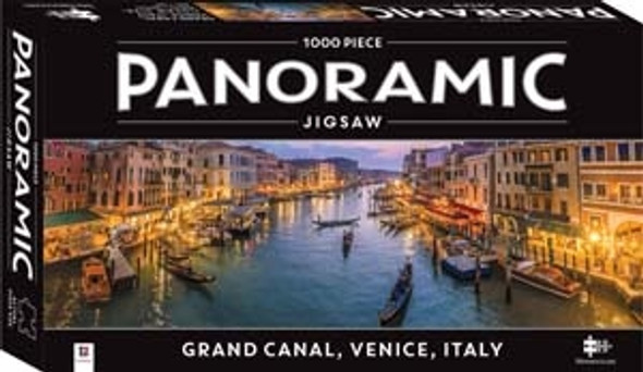 Grand Canal, Italy 1000 Piece Panoramic Jigsaw Puzzle