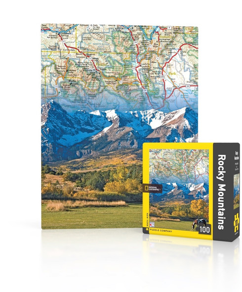 Rocky Mountains Mini 100 piece puzzle