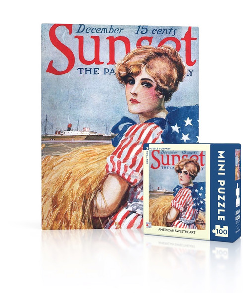 American Sweetheart Mini 100 piece puzzle