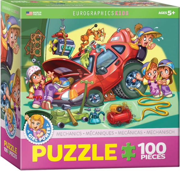 Mechanics 100 piece puzzle