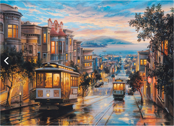 San Francisco Cable Heaven 1000 piece puzzle