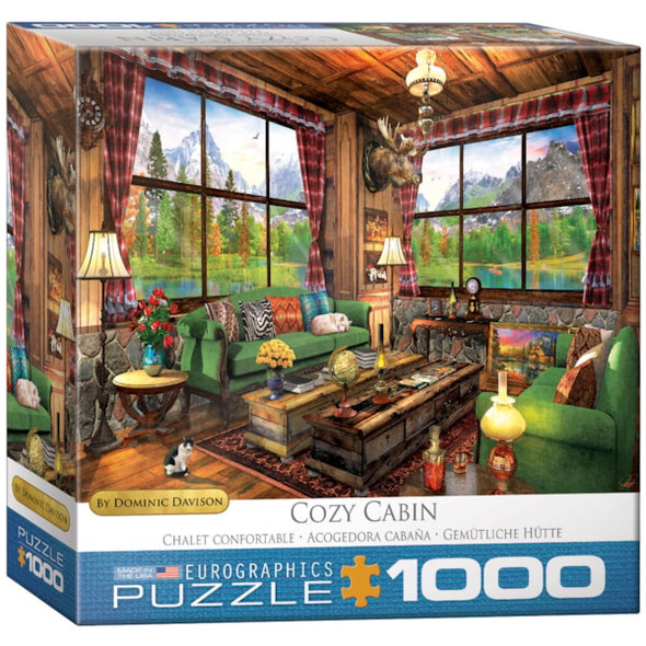 Cozy Cabin 1000 piece puzzle