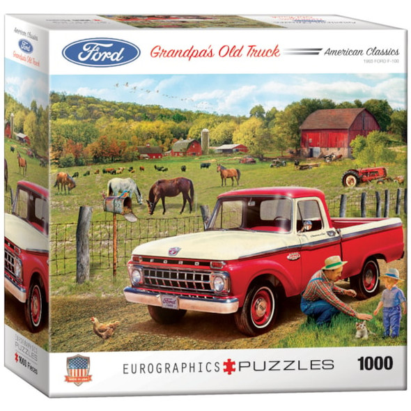 Grandpa's Old Truck 1000 piece puzzle