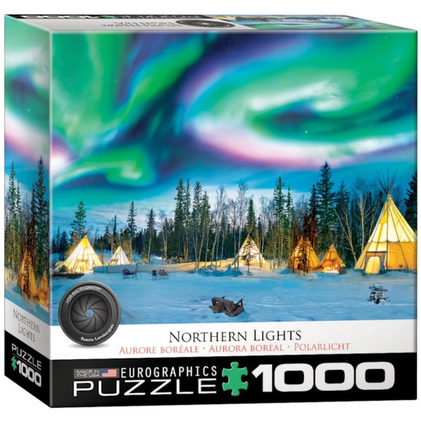 Northern Lights 1000 piece puzzle