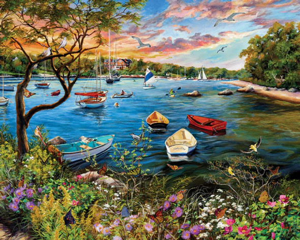 Quiet Harbor 1000 piece puzzle