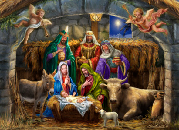 In the Manger 1000 piece puzzle