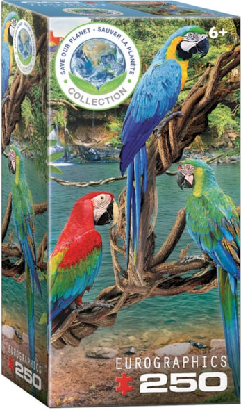 Macaws 250 piece puzzle