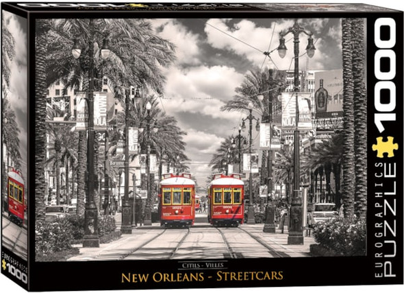 New Orleans Streetcars 1000-Piece Puzzle