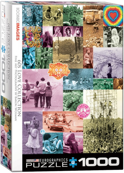 60s Love Collection by Baron Wolman 1000-Piece Puzzle