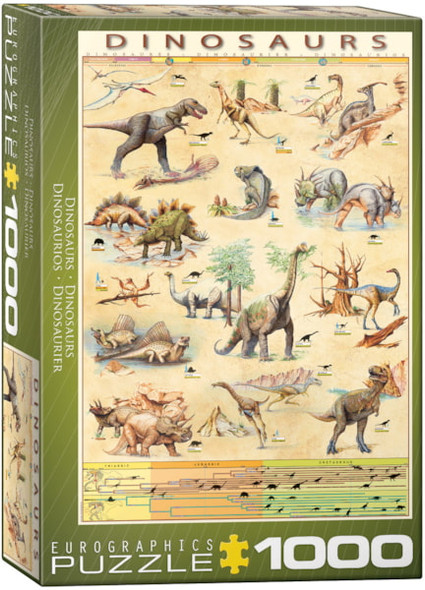 Dinosaurs 1000-Piece Puzzle
