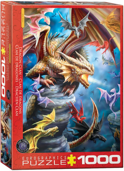 Dragon Clan by Anne Stokes 1000-Piece Puzzle