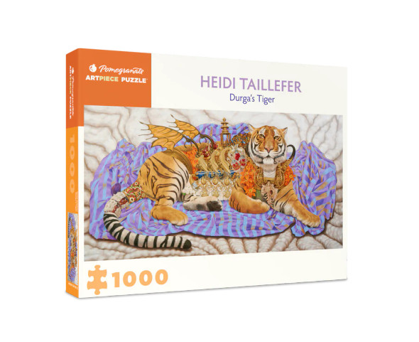 Heidi Taillefer Durga's Tiger 1000 piece puzzle