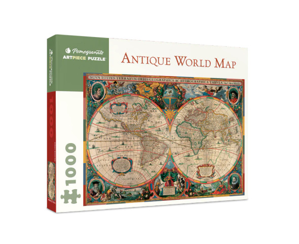 Antique World Map 1000 piece puzzle