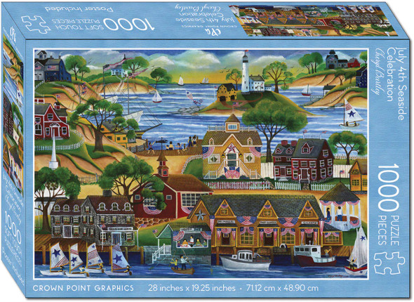 July 4th Seaside Celebration 1000 piece puzzle