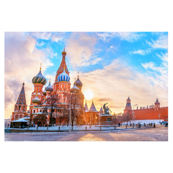 Saint Basil's Cathedral Russia 1000 piece puzzle