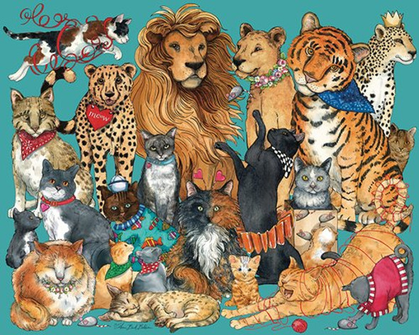 Cats, Cats, Cats 1000 piece puzzle