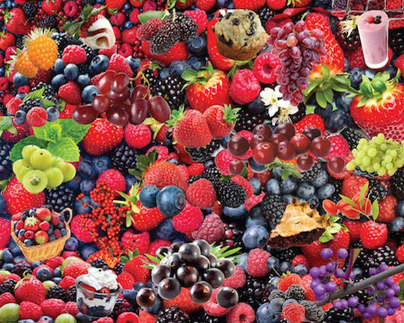 Berries, Berries, Berries 1000 piece puzzle