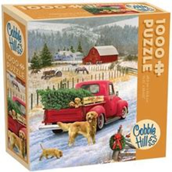 Christmas on the Farm 1000 piece puzzle (modular)