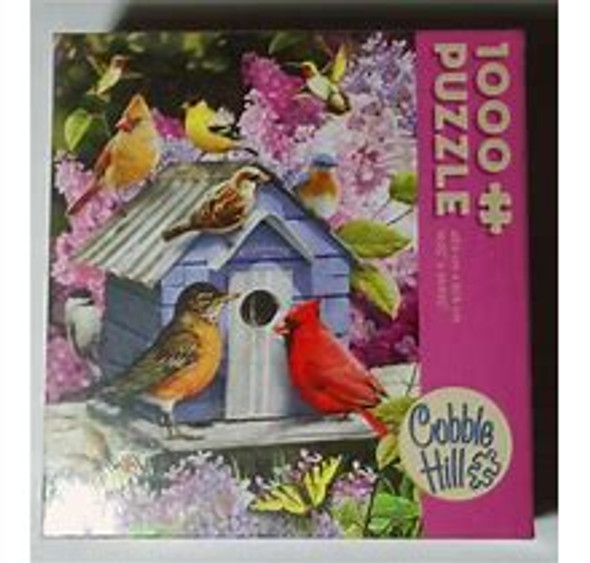 Spring Birdhouse 1000 piece puzzle (modular)