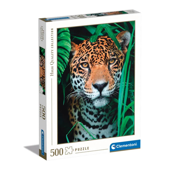 Jaguar in the Jungle 500 piece puzzle