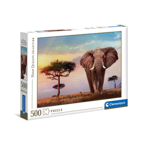 African Sunset 500 piece puzzle