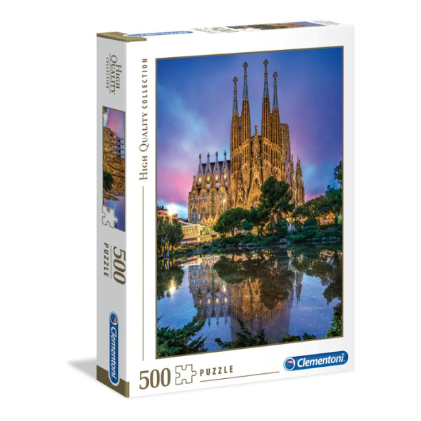 Barcelona-Sagrada Familia 500 piece puzzle