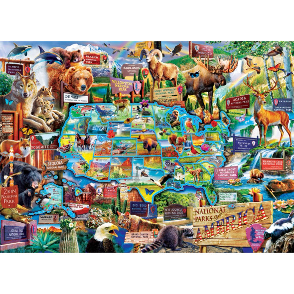 National Parks of America 1000 piece puzzle