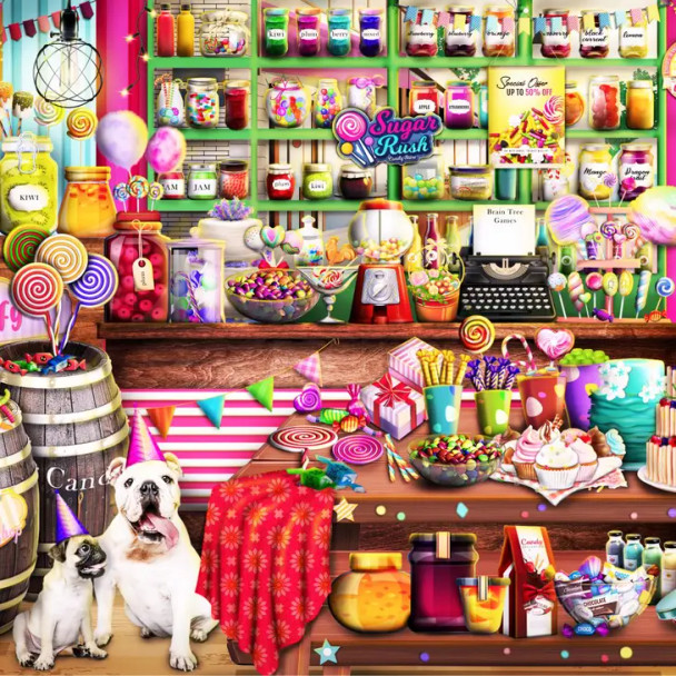 Candy Shop Jigsaw Puzzles 1000 Piece