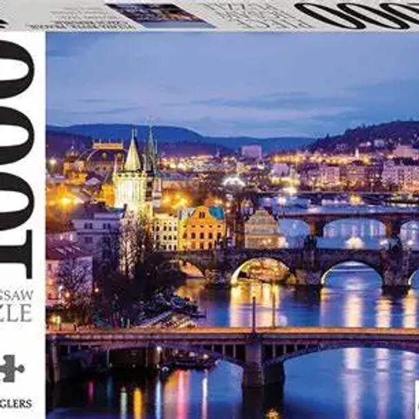 Vltava River, Prague, Czech Republic 1000 Piece Puzzle