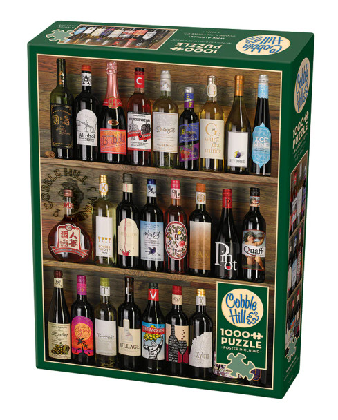 Wine Alphabet 1000 piece puzzle