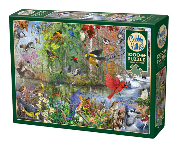 Birds of the Season 1000 piece puzzle