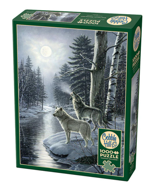 Wolves by Moonlight 1000 piece puzzle
