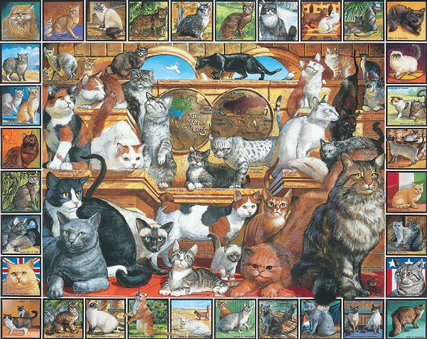 World of Cats 1000 piece puzzle