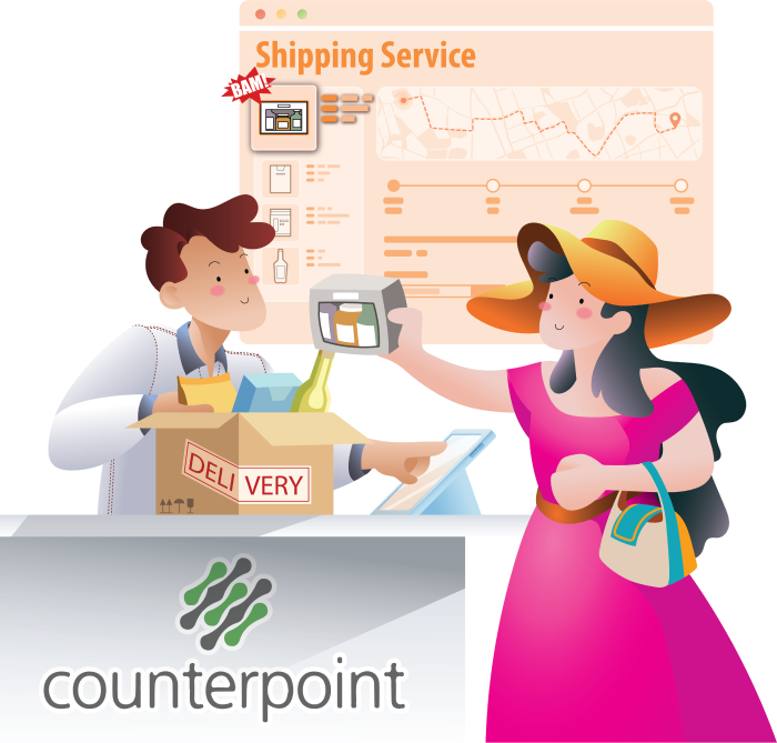 Counterpoint +  Connector, 2-Way Sync of Items & Order