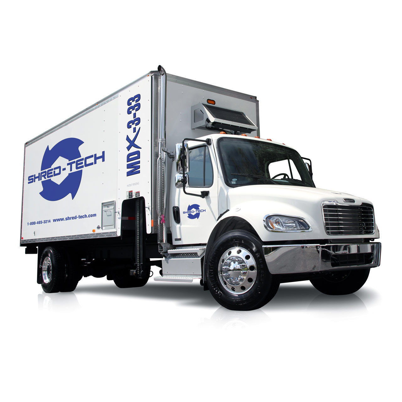 Shred-Tech Mobile Paper Shredding MDX-3-33 Shred Truck
