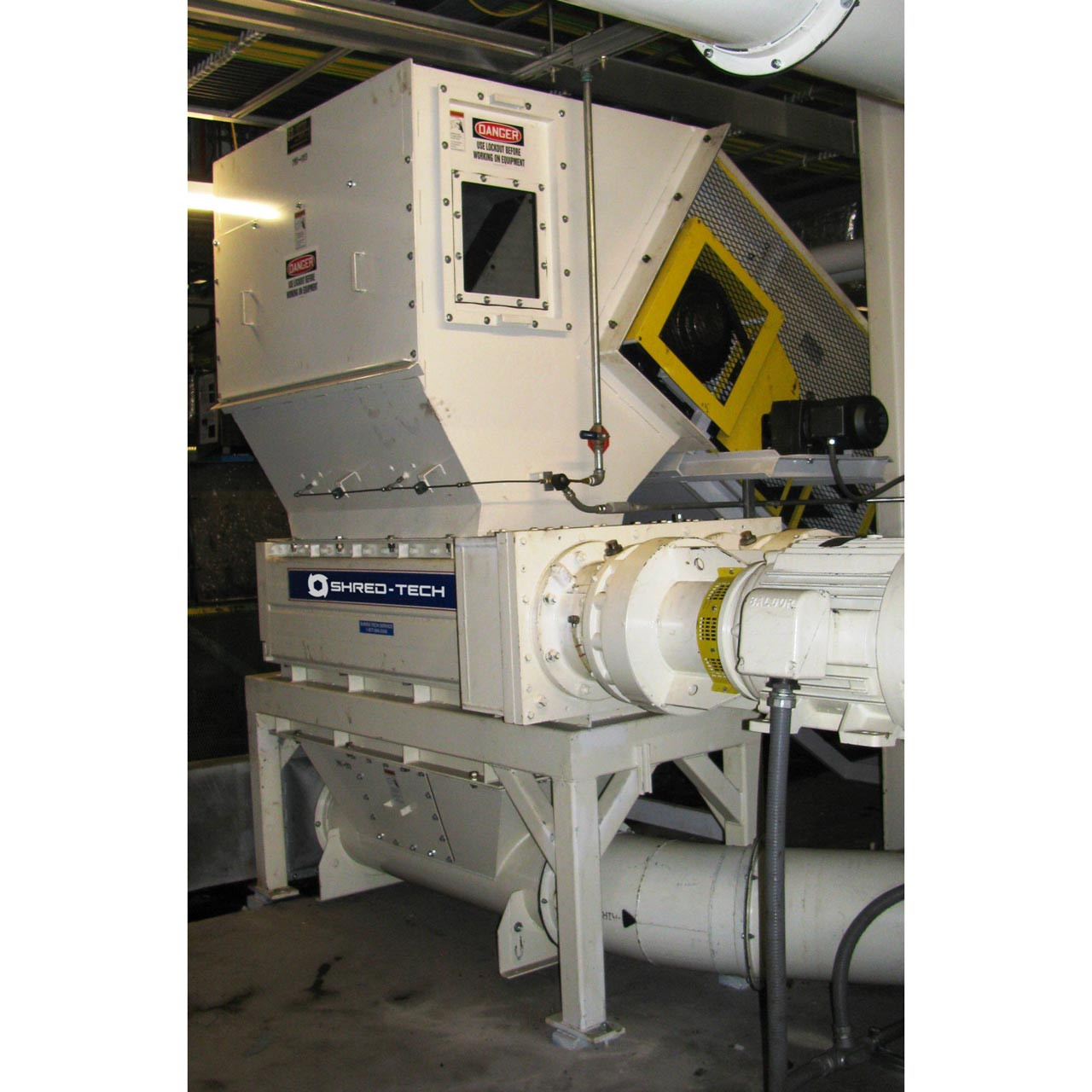 Shred-Tech ST-75 Heavy-Duty Industrial Shredder Machine