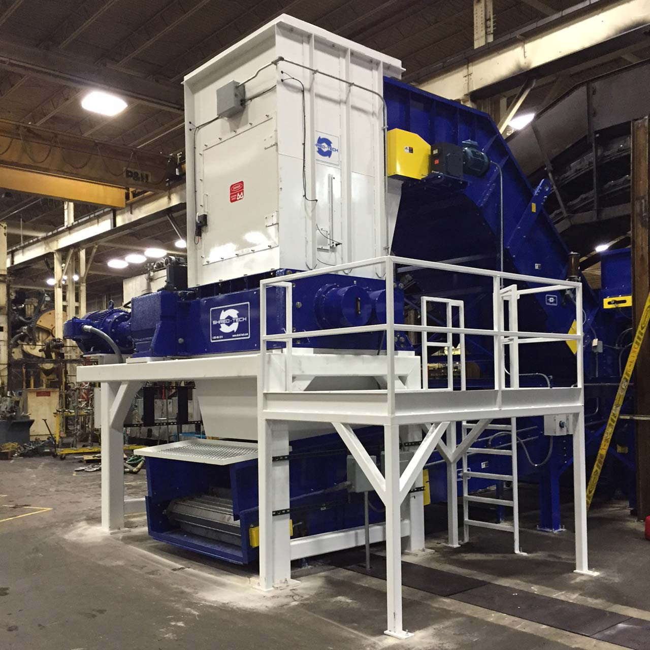 Industrial Paper Product Destruction ST-400 Heavy-Duty Shredder