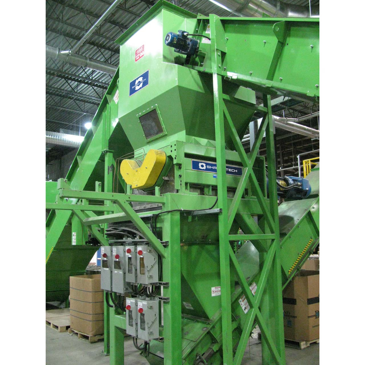 その他 FaB Shred TNP014 Shred-Tech STQ-75 Paper Product Industrial Shredder Machine