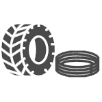 rubber and tire waste