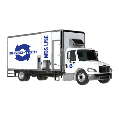 Shred-Tech MDS-1S-33 Shred Truck | Mobile Paper Shredding Truck