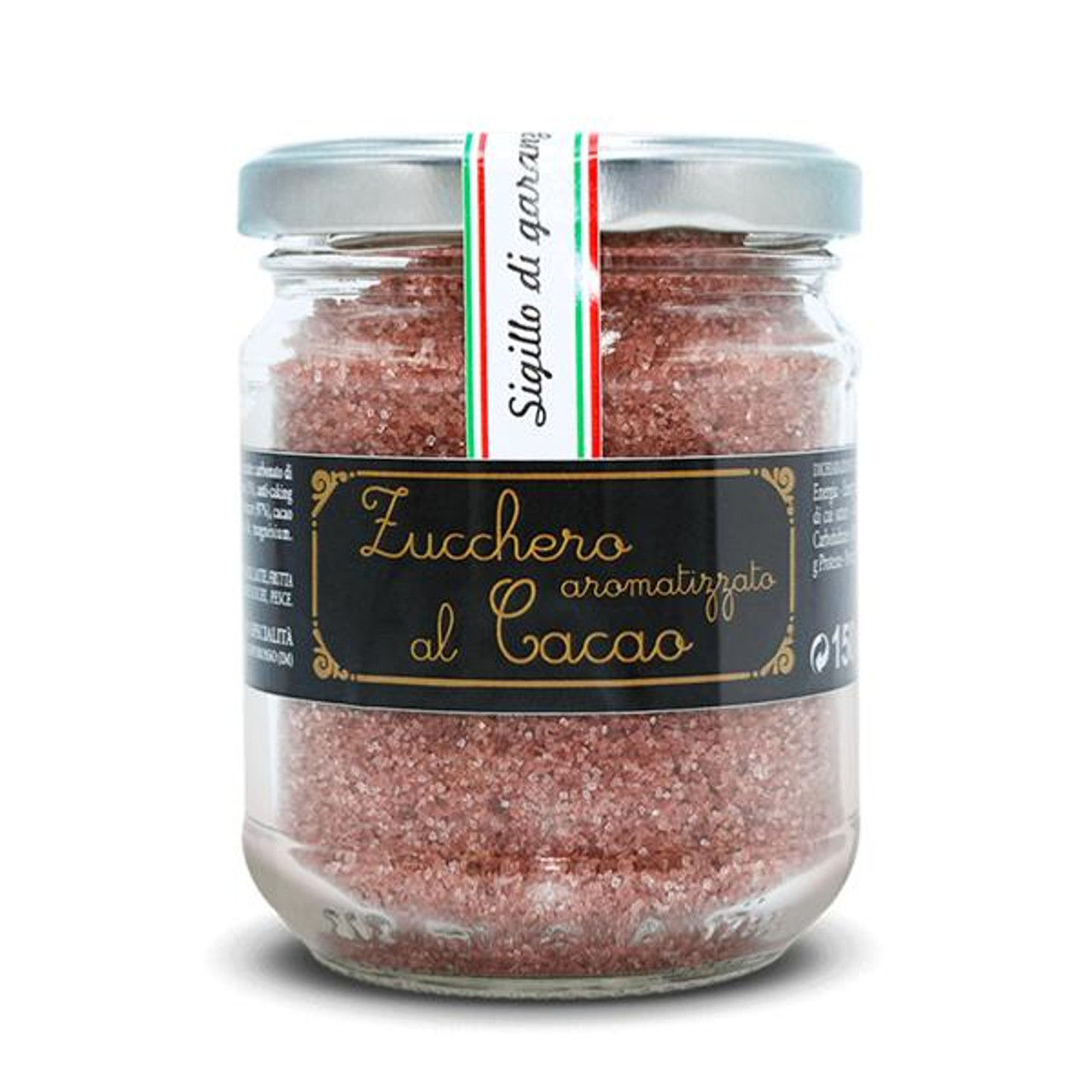 Zucchero aromatizzato al cacao - 150 gr