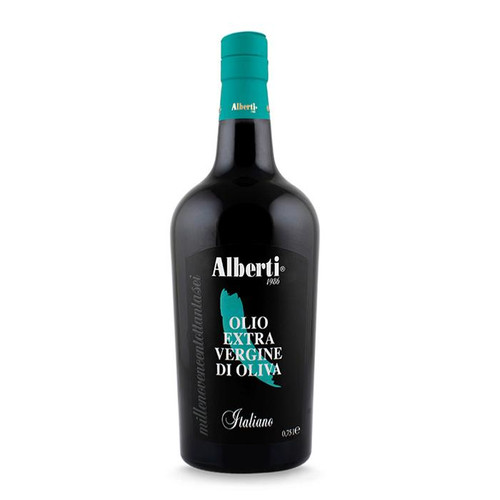 Olio extravergine di oliva 100% italiano Linea 1986 Alberti - 750 ml Eccellenze liguri