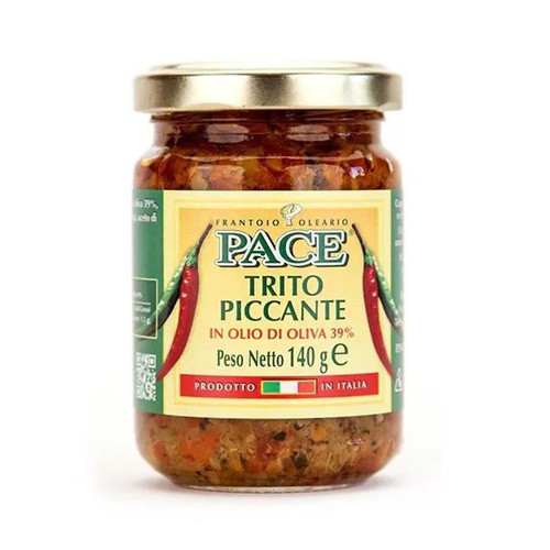 Peperoncino Tritato in olio d'oliva Pace - 140 gr Sapori di Basilicata