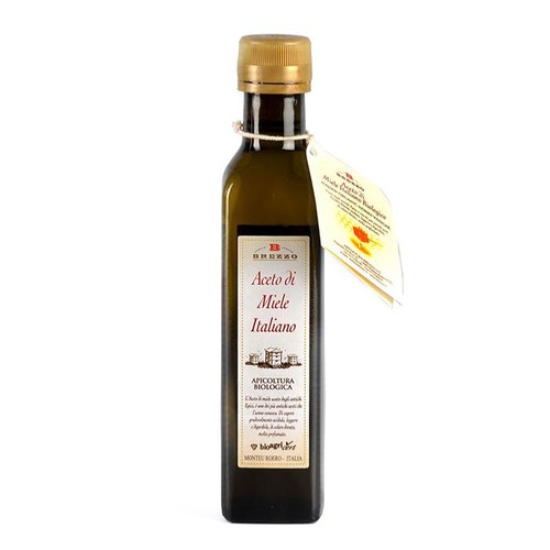 Aceto BIO di Miele Brezzo - 250 ml 100% Biologico Italiano in Bottiglia Marasca