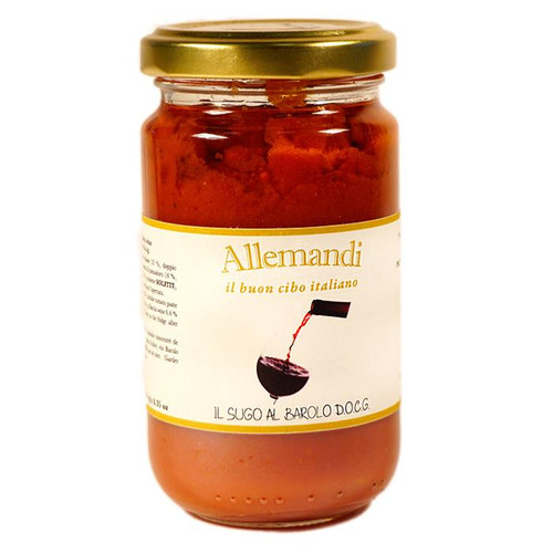 Sugo al Barolo docg del Piemonte Allemandi - 180 gr 100% Italiano