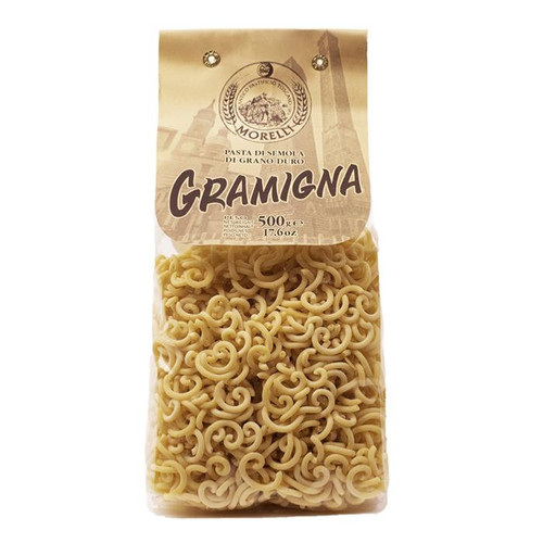Pasta Semola di grano Gramigna Morelli - 500 gr Pastificio artigianale